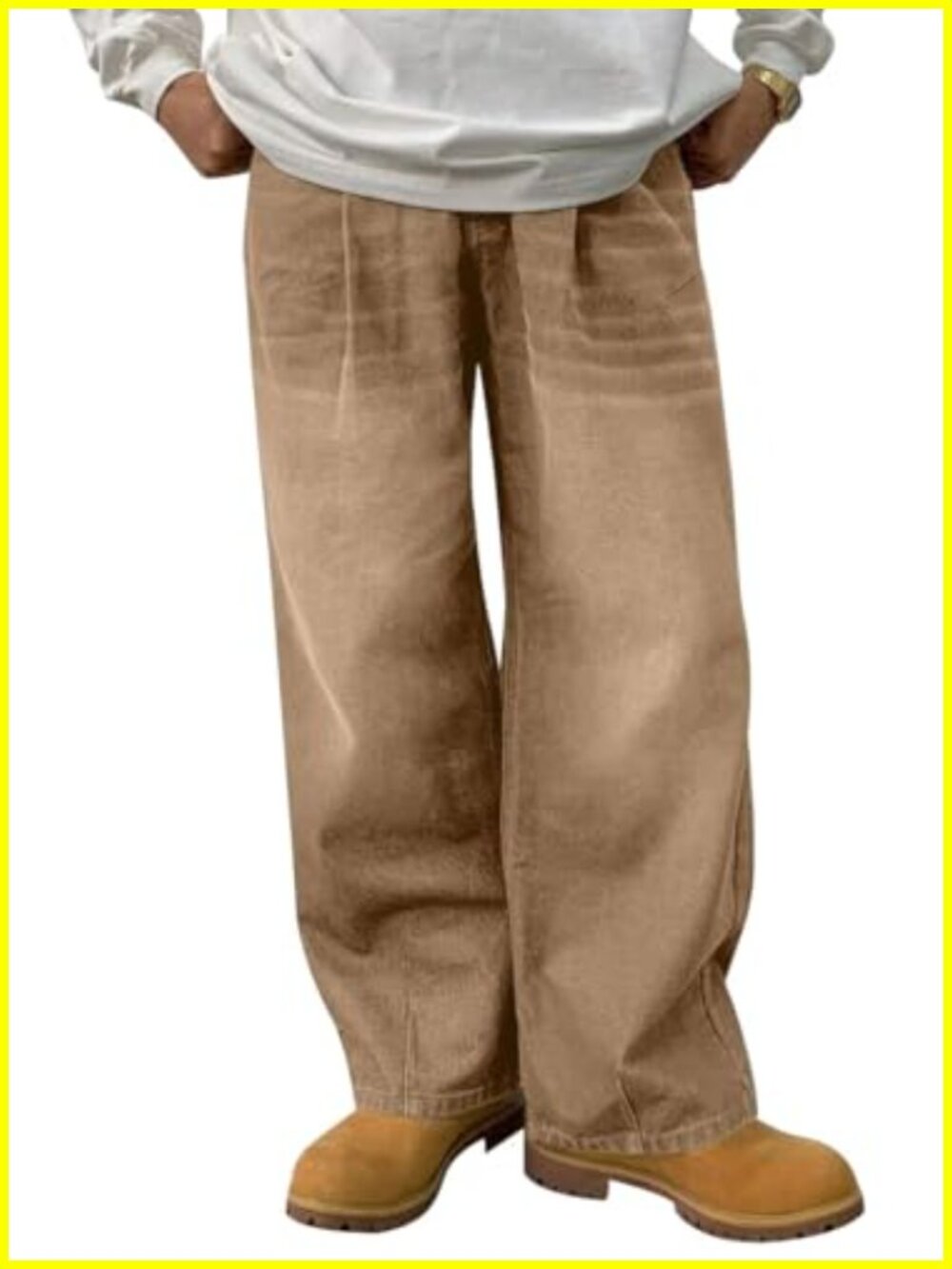 Y2K Baggy Wide Leg Jeans Vintage Skater Unisex Loose Fit Denim Pants